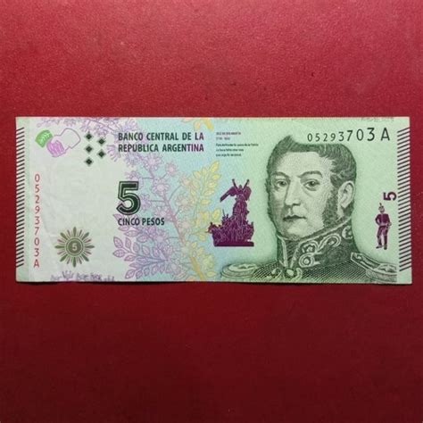 Jual Uang Kertas Argentina 5 Pesos 2015 Di Lapak Lutfie Oeang