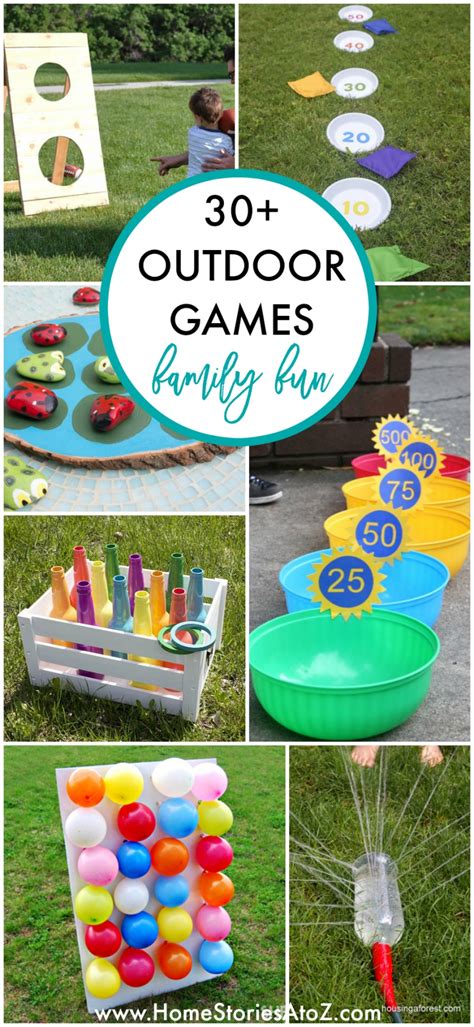 30 Fun Outdoor Games Home Stories A To Z Kids Party Games Outdoor