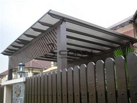 Like other plastic surfaces, polycarbonate is nonporous. Pergola
