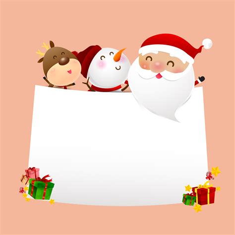 He brings gifts for good children on 24th december or the christmas eve. Christmas Snowman Santa claus cartoon smile on white ...