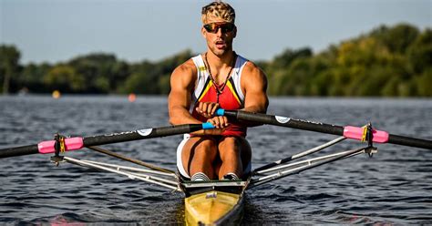 Ward lemmelijn student aan de pxl roeier bk ek wk 2000 m tienen oplinter, flanders, belgium Ward Lemmelijn verovert in Belgisch record Europese titel ...