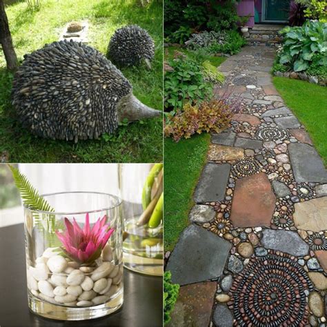 Ziersteine in diversen formen und farben bereichern jede grünanlage, ganz. 11 coole Ideen, um Kieselsteine im Garten zu verwenden ...