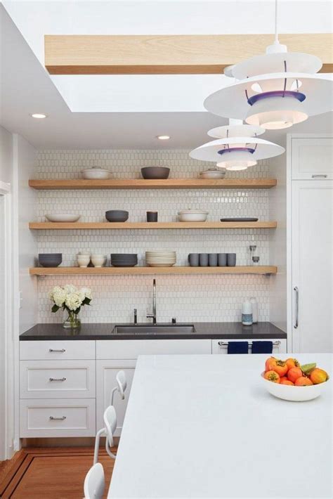 35 Gorgeous Kitchen Floating Shelves For Your Lovely Kitchen Modern