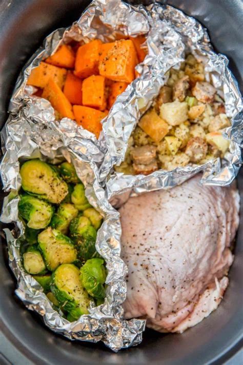 Slow Cooker Thanksgiving Dinner For Two With Just A Slow Cooker Mixi