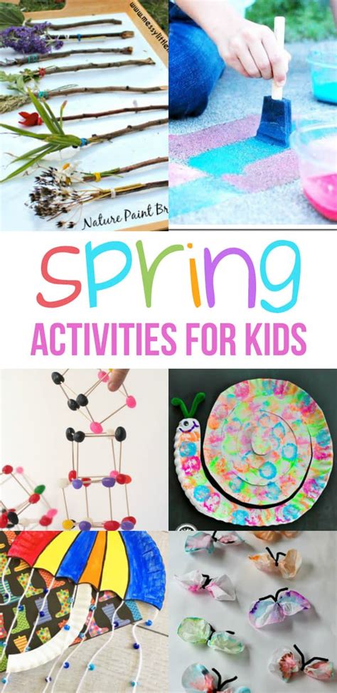 20 Spring Activities For Kids Enjoy The Weather Mrs Karles Sight