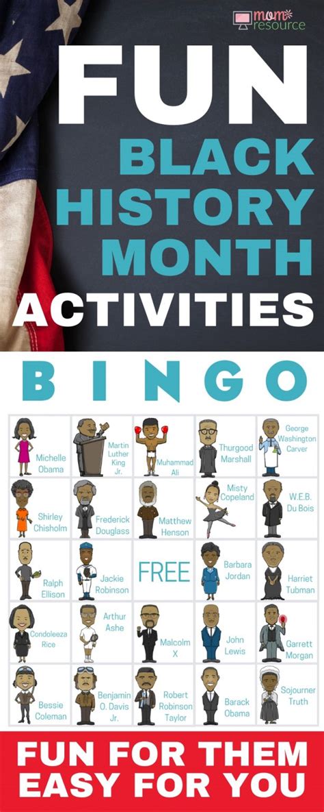 Black History Month Activities Fun Mom Resource