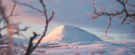 The Sacred Sami Mountain Saana 1029m On The Border Of Finland Norway