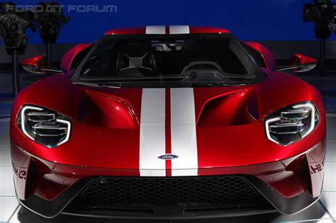 Ford Gt Road And Race Car At Naias 2017 Ford Gt Forum