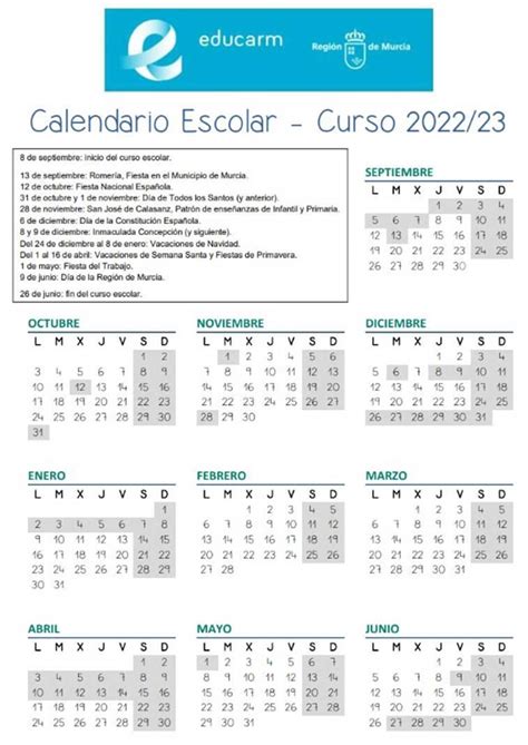 Calendario Escolar 2022 Chile Mineduc Region Metropol