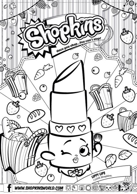 The Best Free Shopkin Coloring Page Images Download From 266 Free