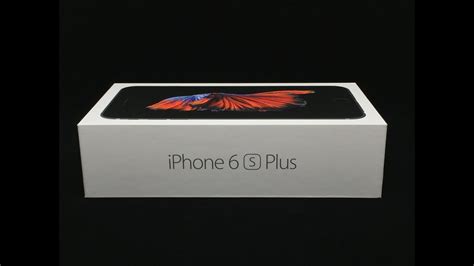 Apple Iphone 6s Plus Space Gray Unboxing Youtube