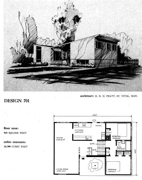 Instead, you're the one who gets to choose the features you. CMHC house designs from the mid-century