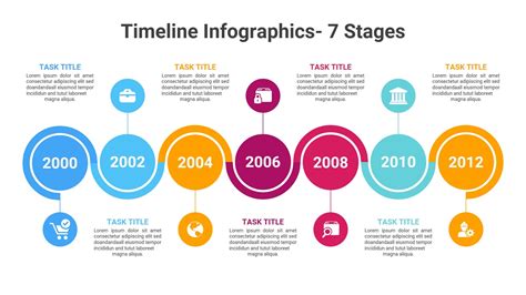 Timeline Infographics Template Marketing Former