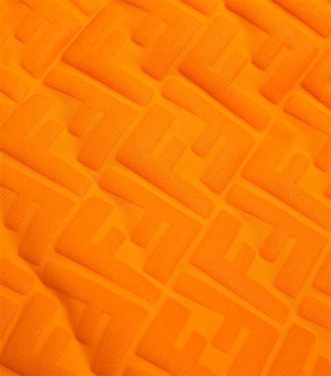 Fendi Orange Ff Swimsuit Harrods Uk