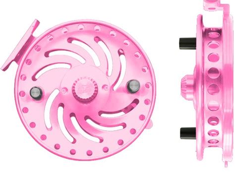 nova4 5 dragless matt pink ber float reels top center pin reels