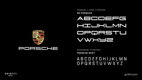 Car Fonts From Your Favorite Automotive Brands Gridfiti