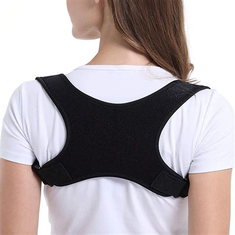 Adjustable Comfort And Pain Relief Upper Back Brace For Women Men Brace