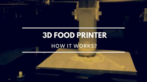 3d Food Printer How It Works Demo At Ifa 2015 Youtube