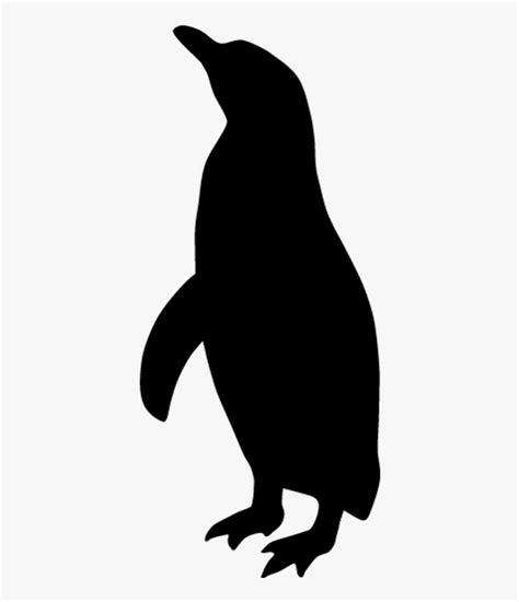 Silhouette Of A Penguin Hd Png Download Kindpng