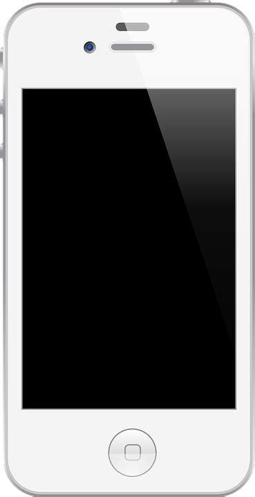 Smartphone White Cellphone · Free Vector Graphic On Pixabay