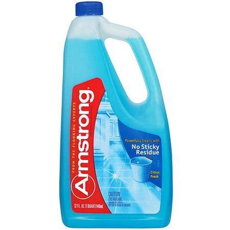 It is a good choice for homeowners who want style and appeal, without paying a premium. Armstrong Floor Cleaner 32 Oz - Walmart.com