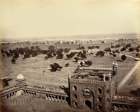 Red Fort From Jama Masjid 1875 Photograph By John Edward Sache Rdelhi