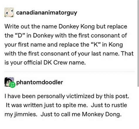Consonant Donkey Kong First Names Writing Random Being A Writer