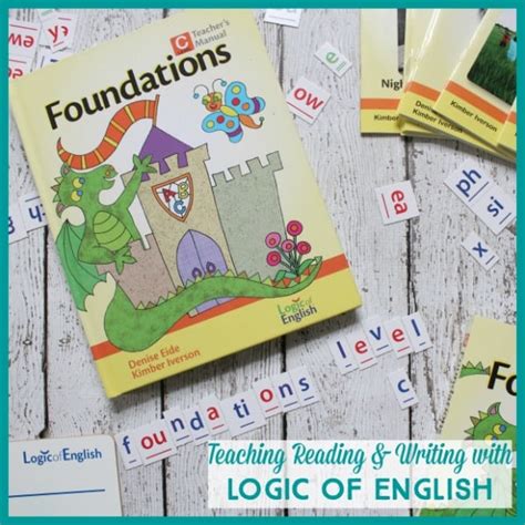 Teaching Reading And Writing With Logic Of English ~ Foundations C