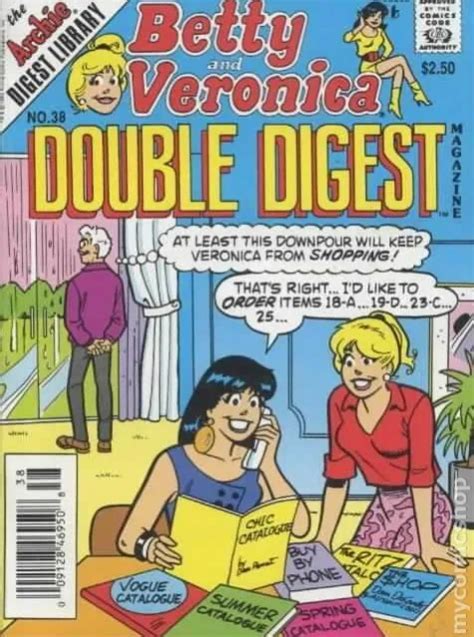 Betty And Veronica Double Digest 38 Fn 60 1993 Stock Image £560