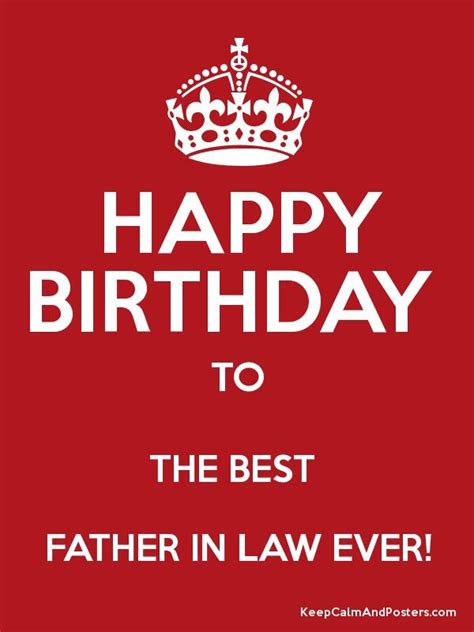 We did not find results for: HAPPY BIRTHDAY TO THE BEST FATHER IN LAW EVER! Poster ...