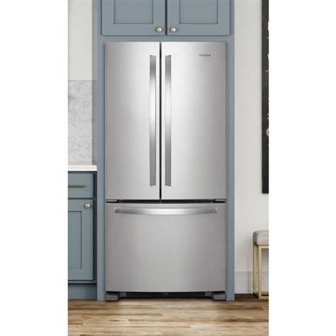 Whirlpool Wrf532smhz 33 Inch Wide French Door Refrigerator 22 Cu