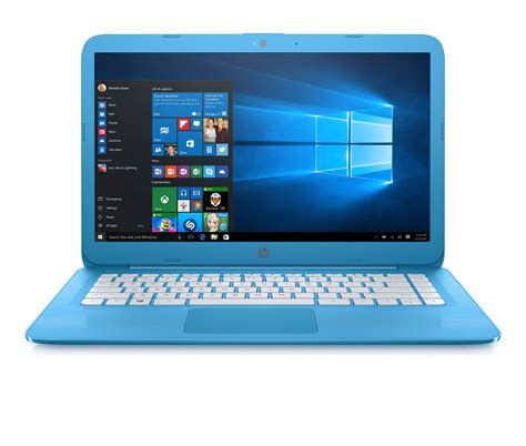 Hp Stream 14 Cb140nr 14 Hd Aqua Blue Laptop Windows 10s Office 365 1