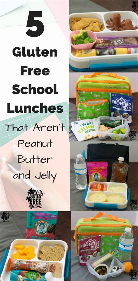 5 Gluten Free School Lunches