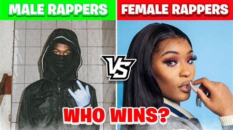 Uk Drill Male Rappers Vs Female Rappers Youtube