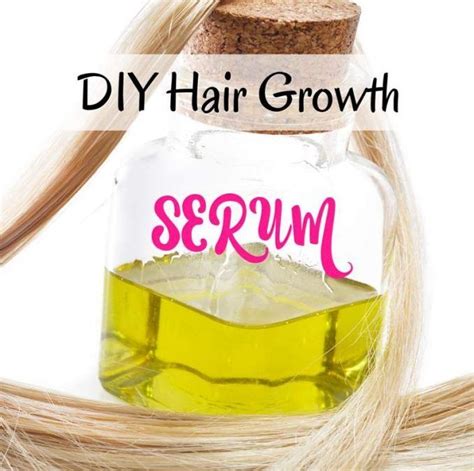 Best Diy Hair Growth Serum Recipe Diy Skin Cream Homemade Hair