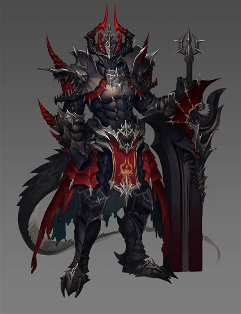 Artstation Knight Armond Lee Concept Art Characters Dark Fantasy Art Fantasy Armor