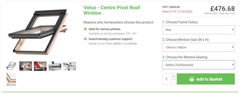 Guide To Velux Window Sizes Roofing Megastore