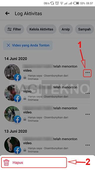 Cara Menghapus Video Yang Telah Ditonton Di Watch Facebook Unbrick Id