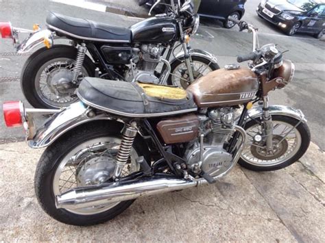 1975 Yamaha Xs650 Us Import Easy Flat Trackerbobber Project Or Cafe