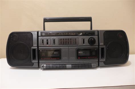 Vintage General Electric Ge Boombox Ghetto Blaster Detachable Etsy