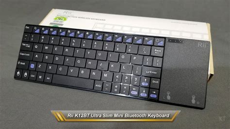 Rii K12bt Mini Bluetooth Keyboard Very Good Wireless Mini Keyboard