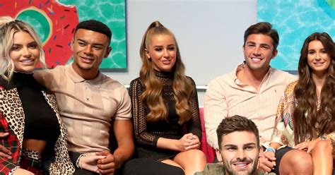 Love Island Cast Including Series Winners Dani Dyer And Jack Fincham Look In High Spirits As