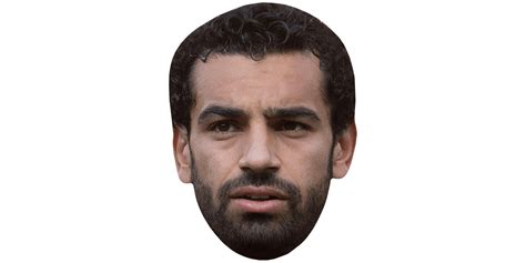 Mohamed Salah Beard Big Head Celebrity Cutouts