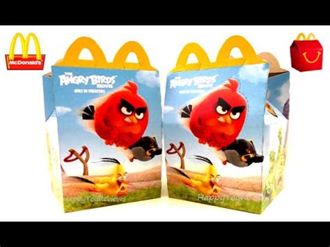Hem kuş, hem domuz adalarını tehlikeye. 2016 ANGRY BIRDS ACTION McDONALD'S THE ANGRY BIRDS MOVIE ...