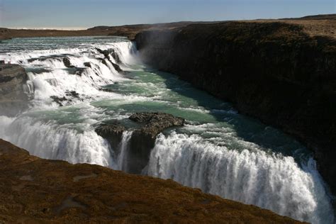 Gullfoss Golden Falls Iceland Beautiful Places To Visit