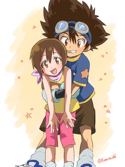 Tai And Kari Digimon Adventure Digimon Tamers Digimon Adventure Tri