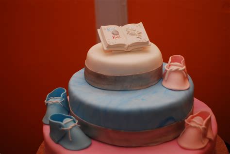 Bims Flavors Twin Baby Shower Cakes