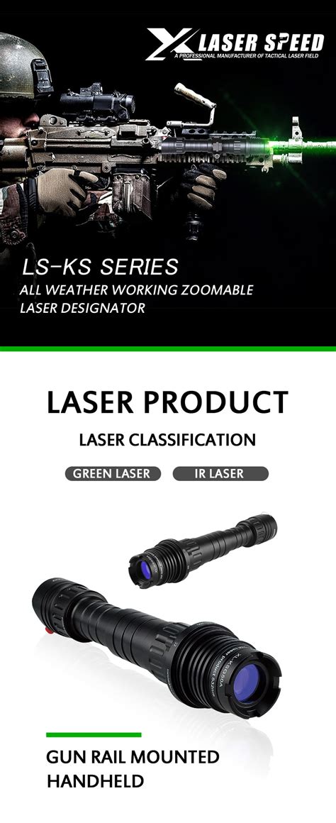 Zoomable 100mw High Power Green Laser Designator Flashlight Smallbig