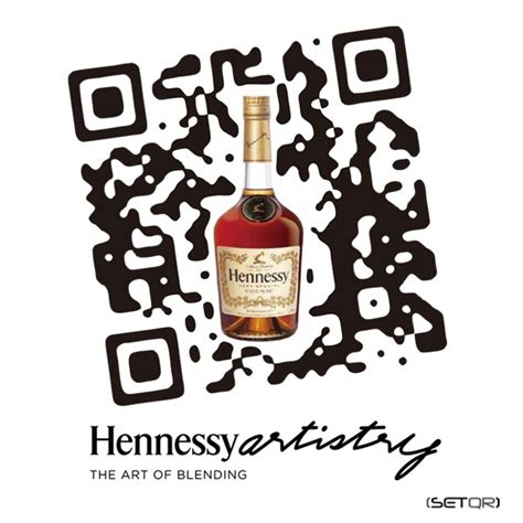 Qr Code Hennessy Japan Qr Code Business Card Coding Qr Code