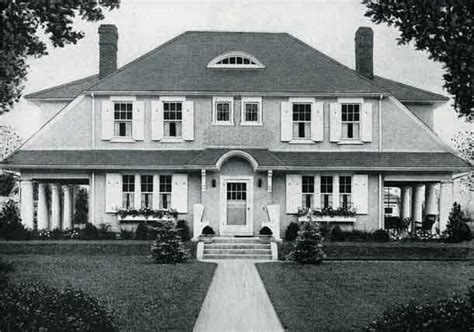 1926 Standard House Plans The Manchester Exterior Of House Floorplan